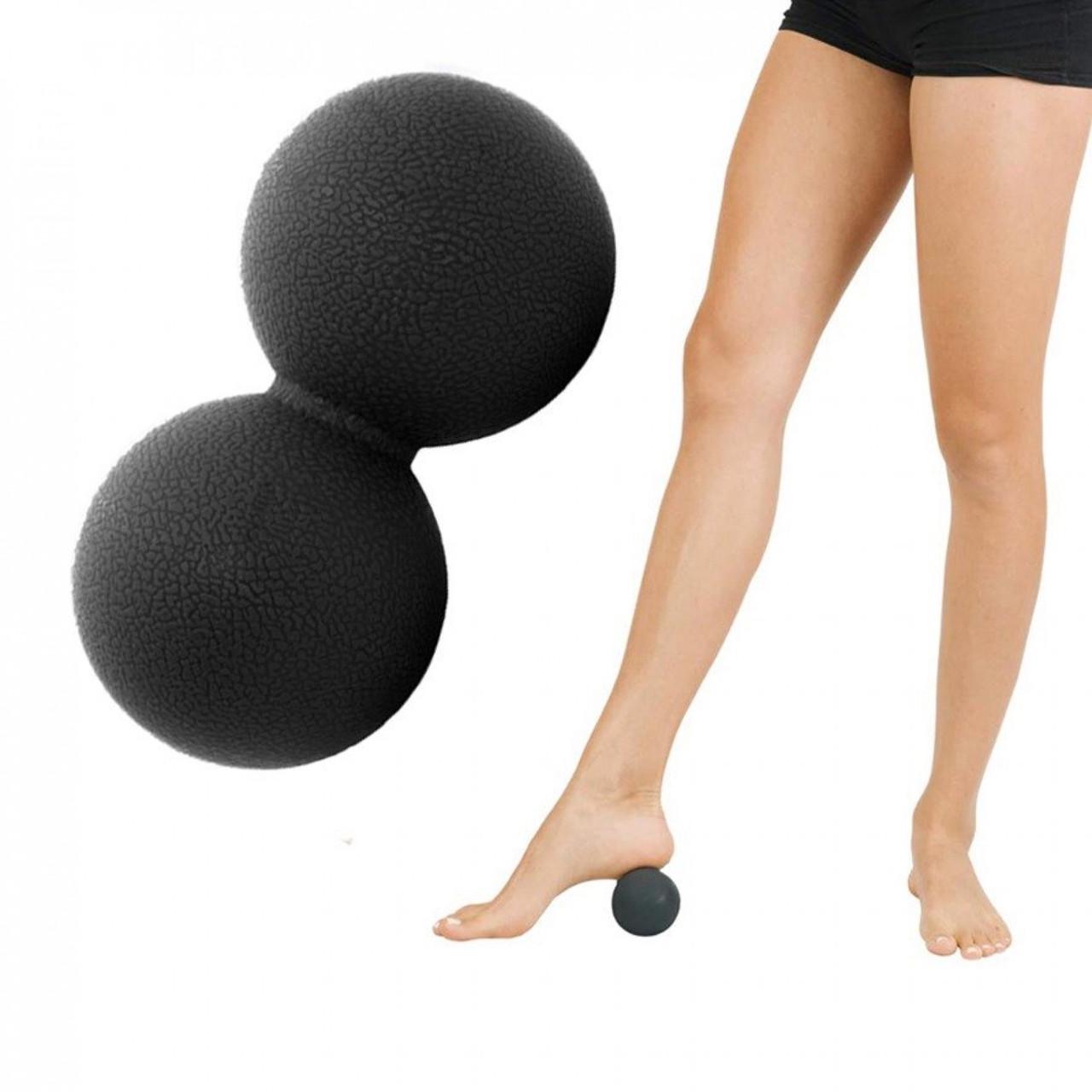 Массажный мяч двойной Springos FA0022 Lacrosse Double Ball 6x12 см - фото 5 Массажный мяч двойной Springos FA0022 Lacrosse Double Ball 6x12 см - фото 5