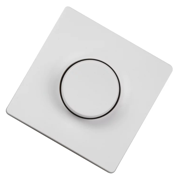 Світлорегулятор поворотний Osram 230В 71х40х71 мм Білий (4062172224642)