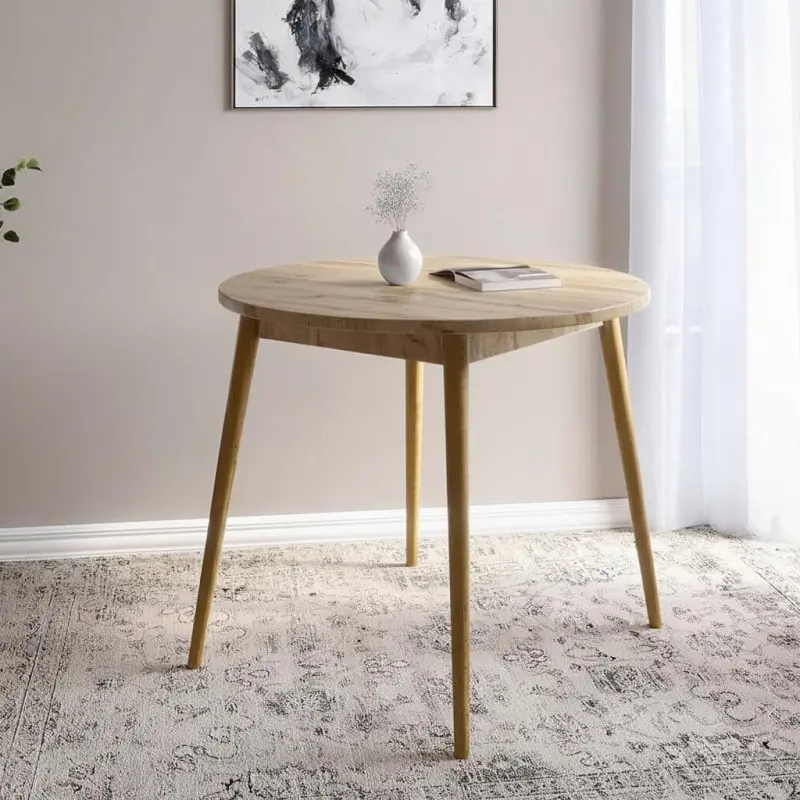 Обеденный стол круглый Lion Majami-1 Дуб Аппалачи (Lion-041150) Обеденный стол круглый Lion Majami-1 Дуб Аппалачи (Lion-041150)