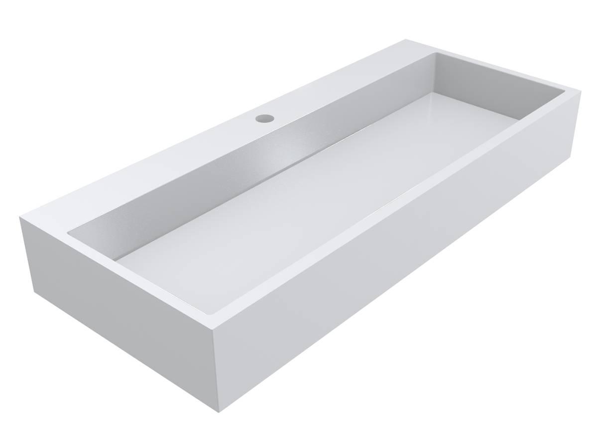 Умывальник Miraggio Mares 1000 Белый глянцевый (0000212)