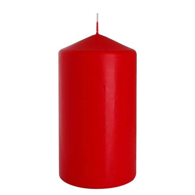 Свеча Bispol 8х15 см Красный - фото 1 Свеча Bispol 8х15 см Красный - фото 1