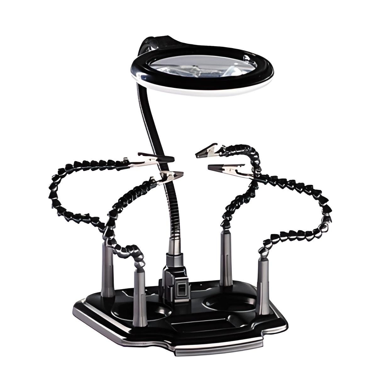 Держатель инструментов третья рука Zhongdi ZD-11M-2 для пайки (10951658)