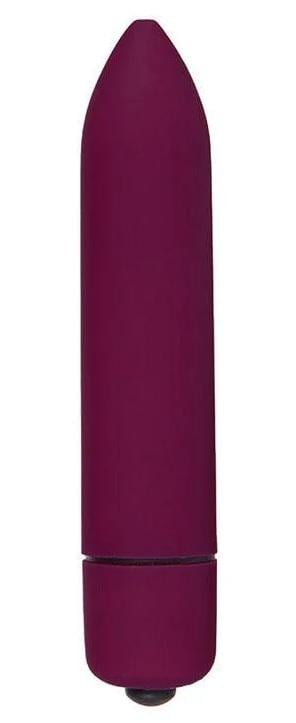 Віброкуля десятишвидкісна водонепроникна Баклажановий (Т00000112-11)