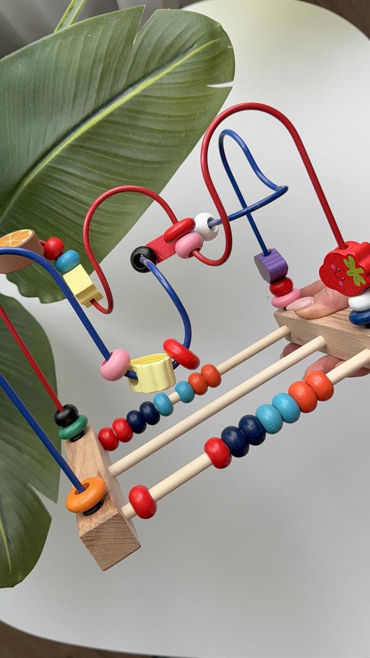 Детский лабиринт с фруктами и счетами (46) - фото 4 Детский лабиринт с фруктами и счетами (46) - фото 4