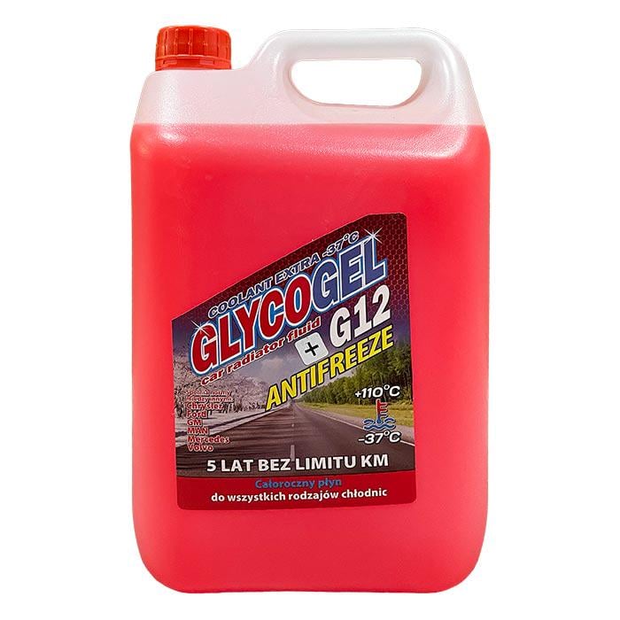 Антифриз BioLine Poland Glycogel G12+ ready-mix -37°C 5 л Красный (213492)