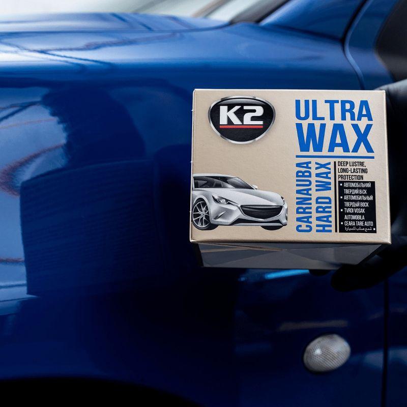 Полироль восковой для кузова K2 Ultra Wax с губкой 250 г - фото 6