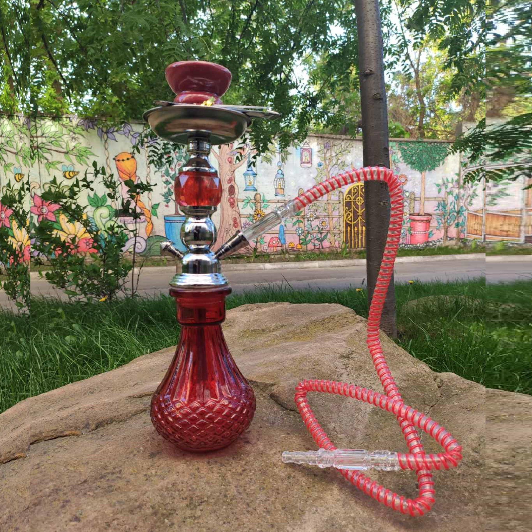 Кальян Hookah Jamil 35 см на 1 человека Red (08608)