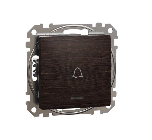 Выключатель Schneider Electric Sedna Design&Elements ABS-UV с символом Колокольчик с подсветкой 73х73х37 мм Венге (SDD181131L) Выключатель Schneider Electric Sedna Design&Elements ABS-UV с символом Колокольчик с подсветкой 73х73х37 мм Венге (SDD181131L)