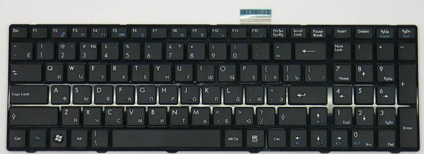 Клавіатура для ноутбука MSI GT683R GT685 GT685R (S1N-3ERU211-SA0)