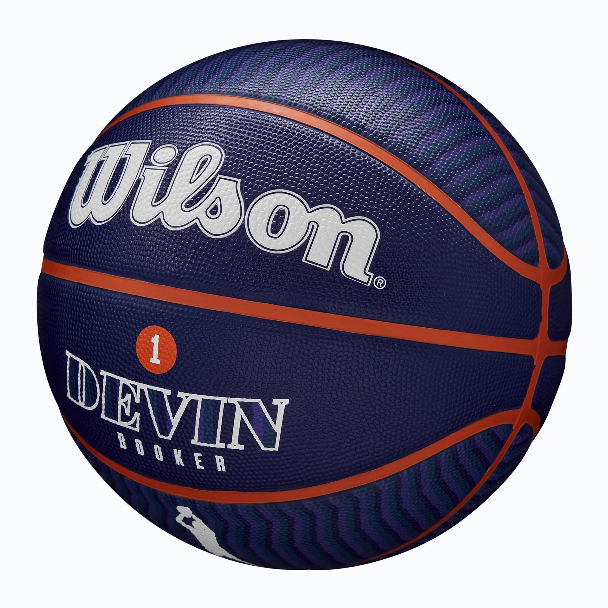 Баскетбольний м'яч Wilson NBA Player Icon Outdoor універсальний р. 7 (12213_102) - фото 3