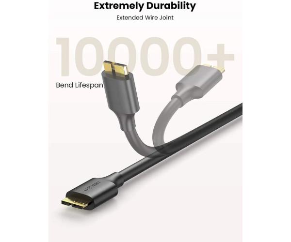 Кабель Data UGREEN US130 3,0A USB 3,0 2 м Black - фото 3