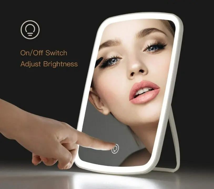 Косметичне дзеркало MakeUp Mirror з Led підсвічуванням сенсорне (4ae479b2) - фото 5