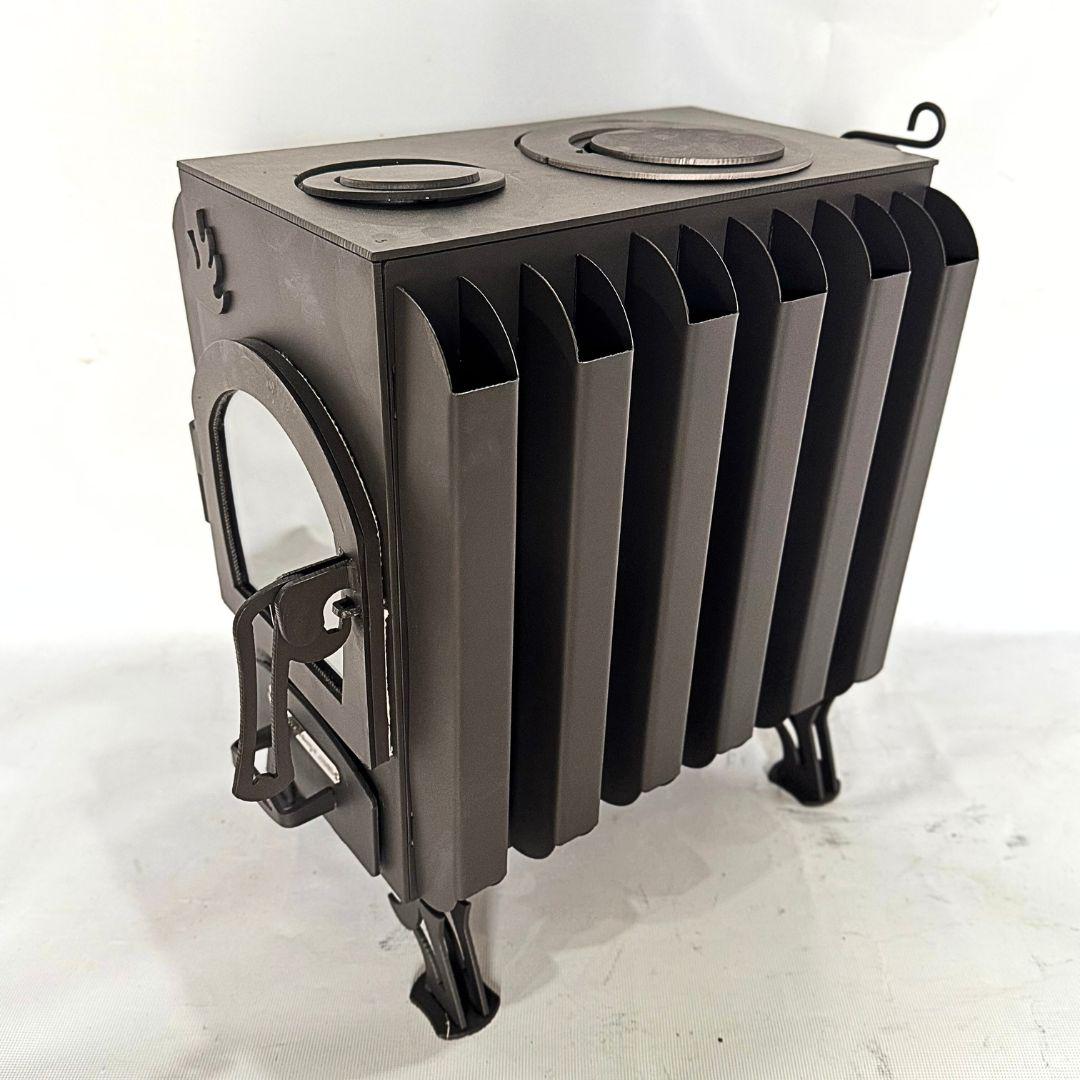 Буржуйка Батарея зі склом та варильною поверхнею 4 мм - фото 4 Буржуйка Батарея зі склом та варильною поверхнею 4 мм - фото 4