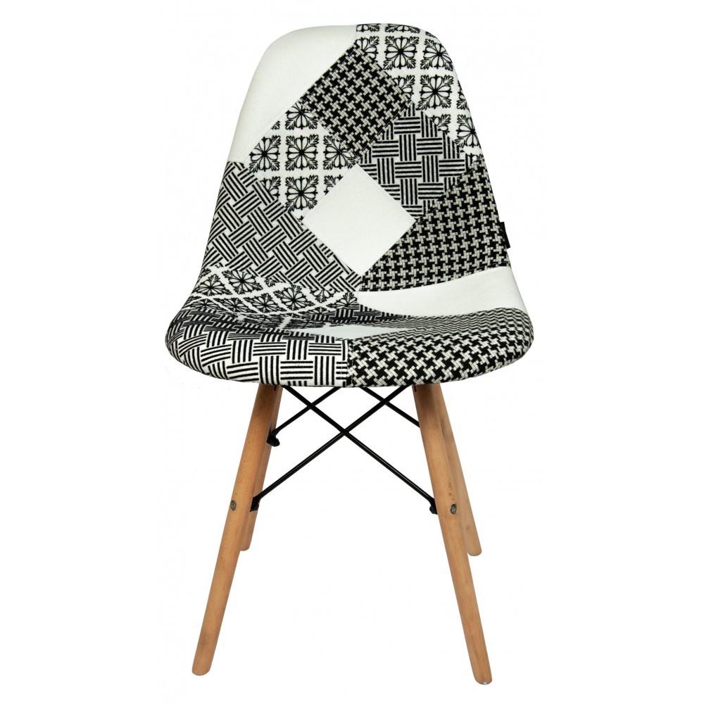 Стул для кухни обеденный Bonro В-439 PW02 PATCHWORK (42300081) - фото 2 Стул для кухни обеденный Bonro В-439 PW02 PATCHWORK (42300081) - фото 2