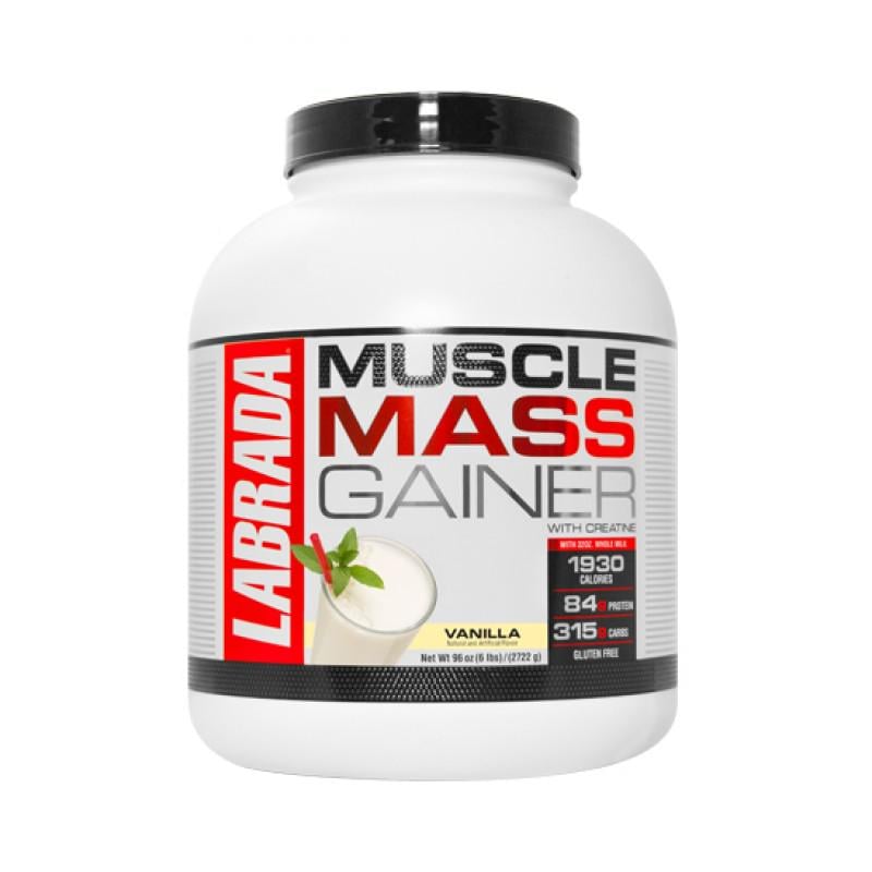 Гейнер Labrada Muscle Mass Gainer Chocolate 2,7 кг