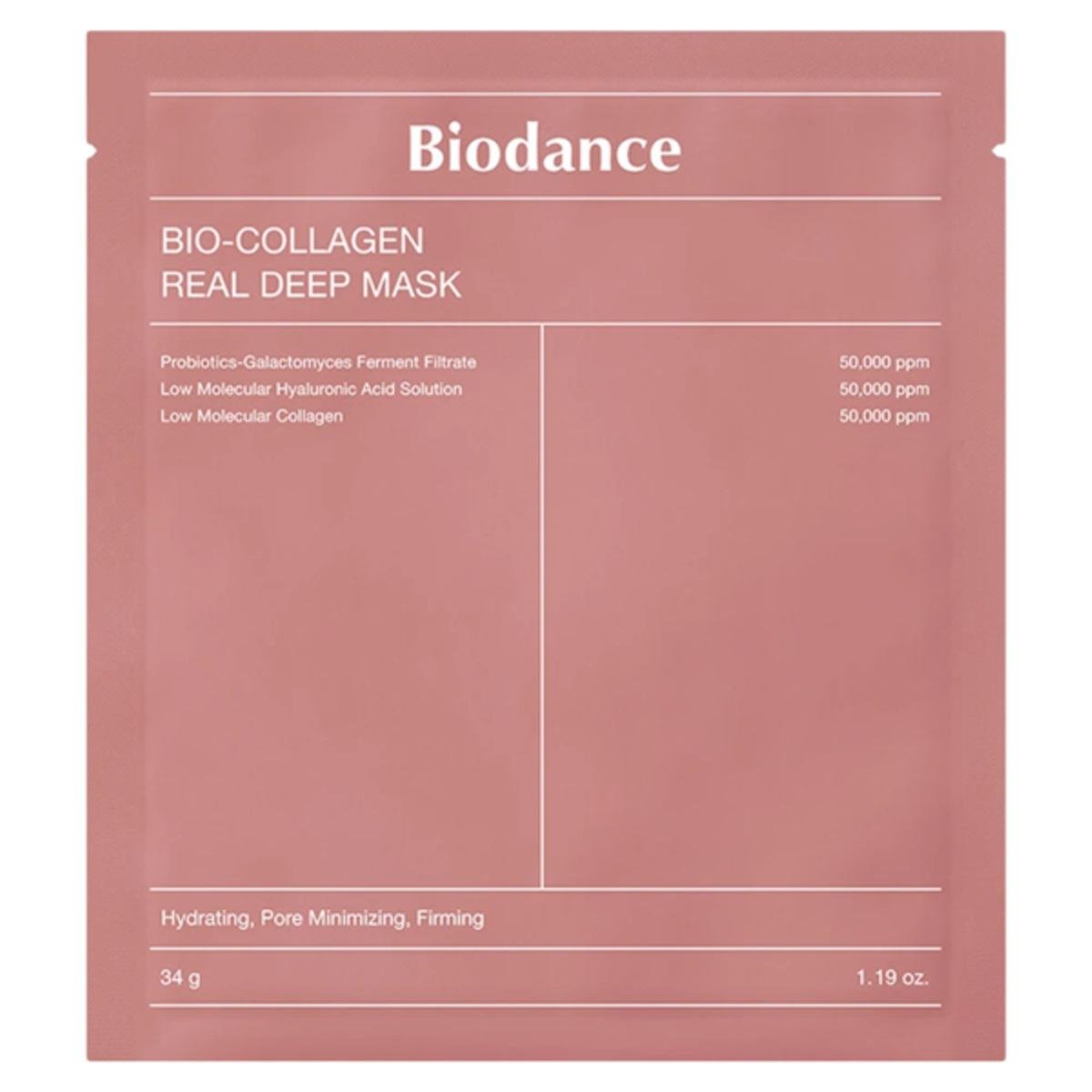 Маска гидрогелевая для увлажнения лица Biodance Bio Collagen Real Deep Mask с коллагеном 34 г (23470744) Маска гидрогелевая для увлажнения лица Biodance Bio Collagen Real Deep Mask с коллагеном 34 г (23470744)