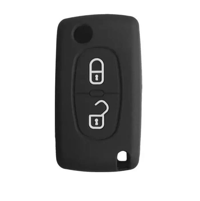 Чехол для автоключа силиконовый Citroen KB02