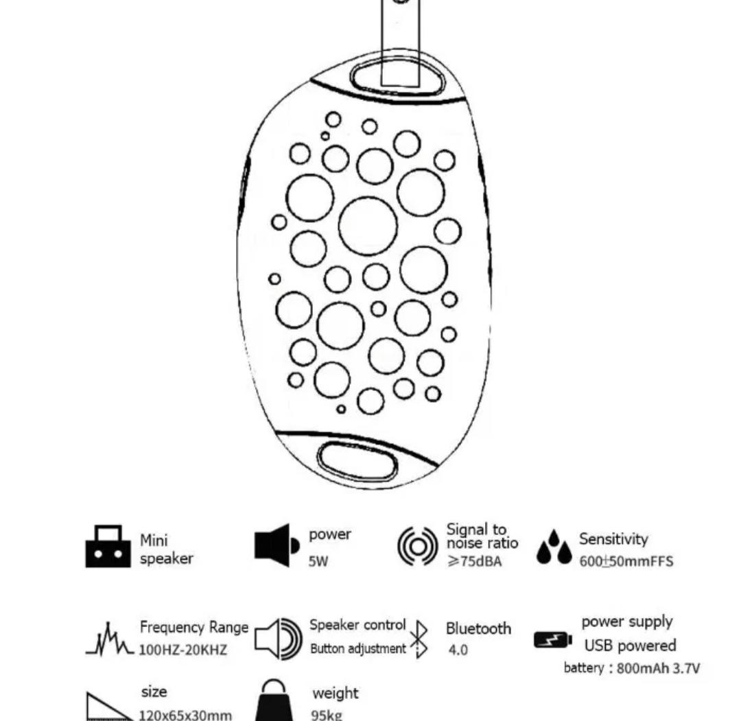 Колонка беспроводная Mini Bluetooth MGX3 Манго Желтый - фото 4