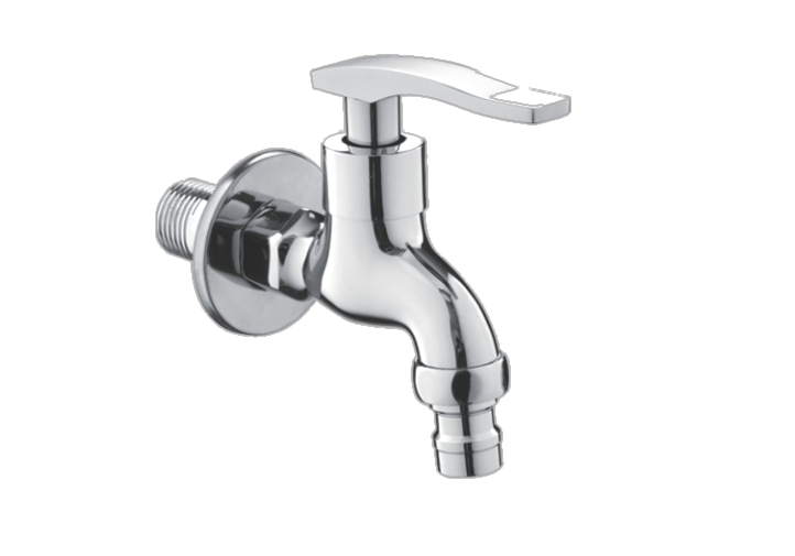 Кран садовый Frap F52 F522 1033777 с вентилем Хром (102547)