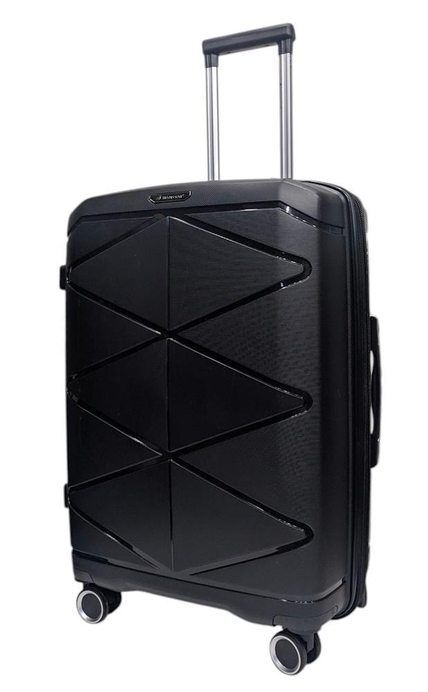 Чемодан большой Madisson Snowball 51304 полипропилен L Черный