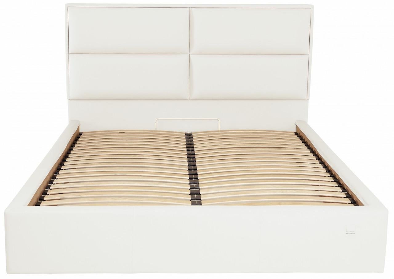 Кровать Sheffield VIP Fly 2200 с дополнительной металлической цельносварной рамой 120х200 см Белый