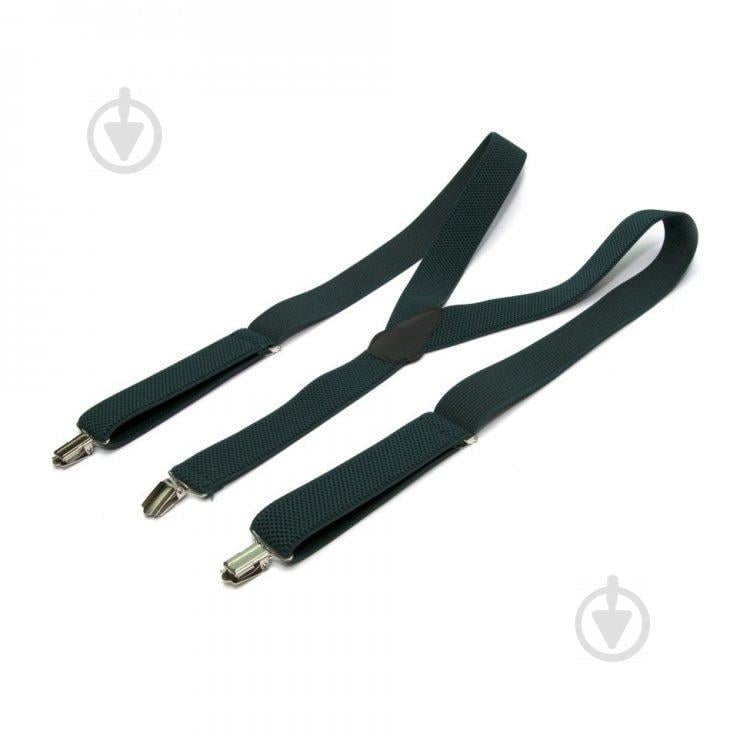 Подтяжки Gofin suspenders Y Образные 3.5 см Зеленые (Pbp-4653)
