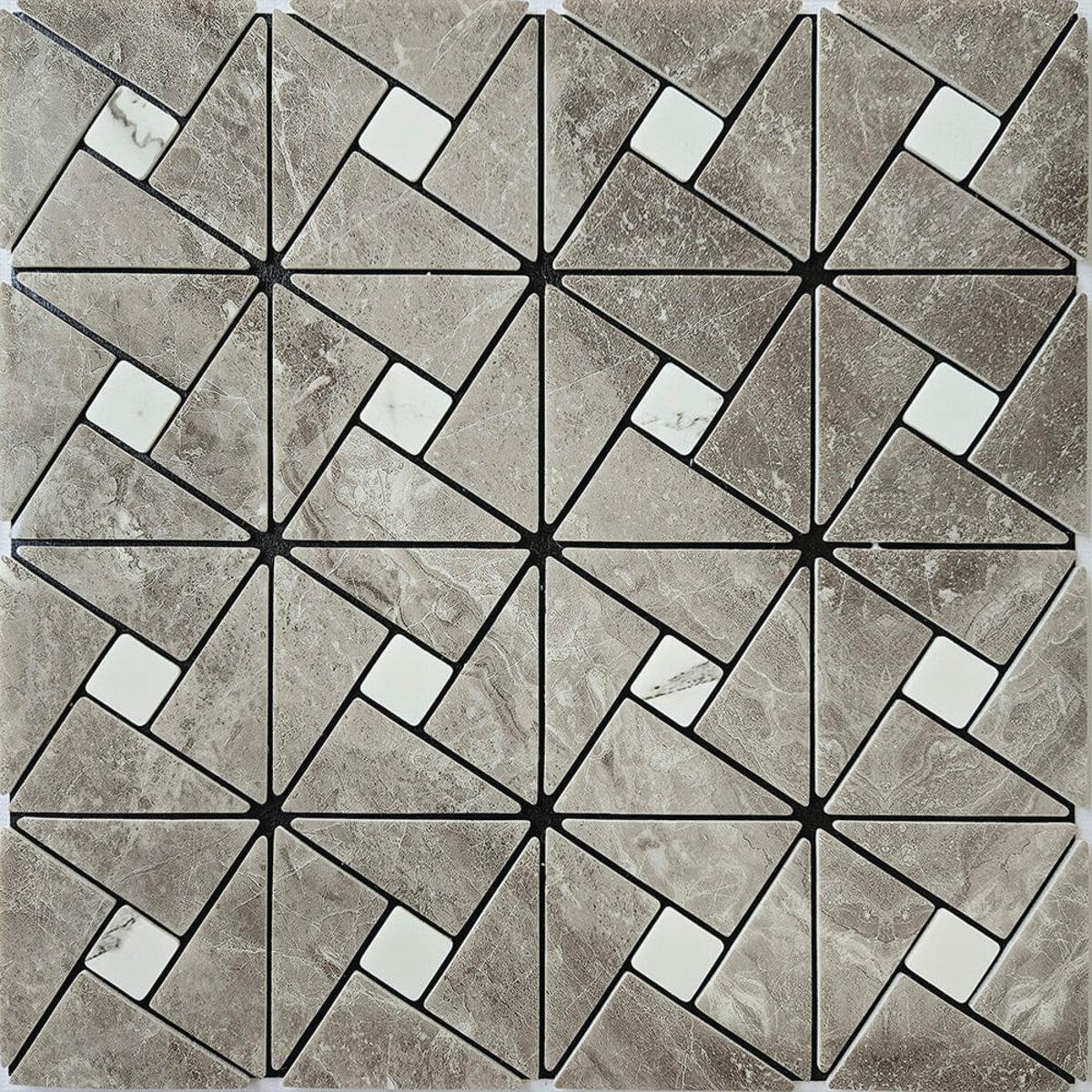 Мозаика самоклеящаяся PET 300x300x4 мм (3DPanda-2451)