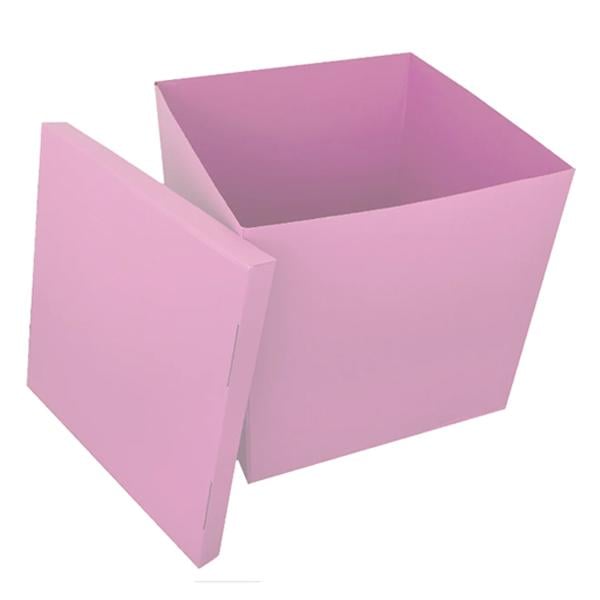 Коробка подарочная сюрприз 50х50х50 см Нежно-розовый