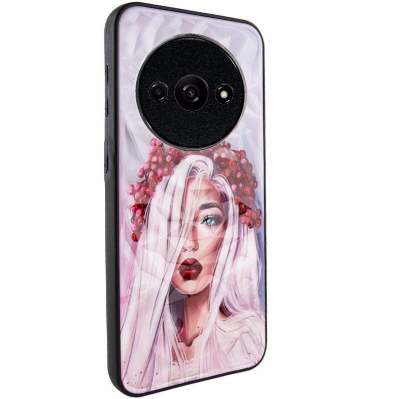 Протиударний TPU+PC чохол Prisma Ladies  для Xiaomi Redmi A3 Ukrainian Girl
