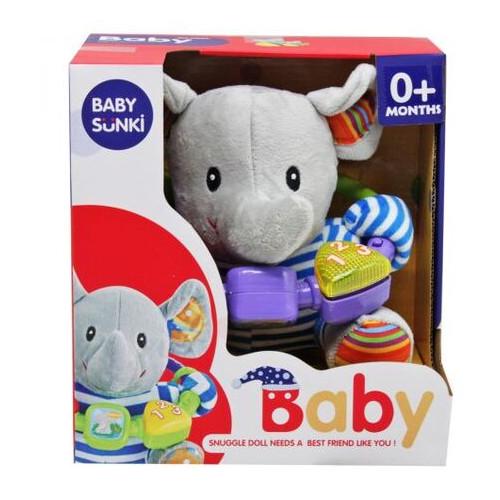 М'яке брязкальце Baby Sunki Слоненя (DN-811-2/)
