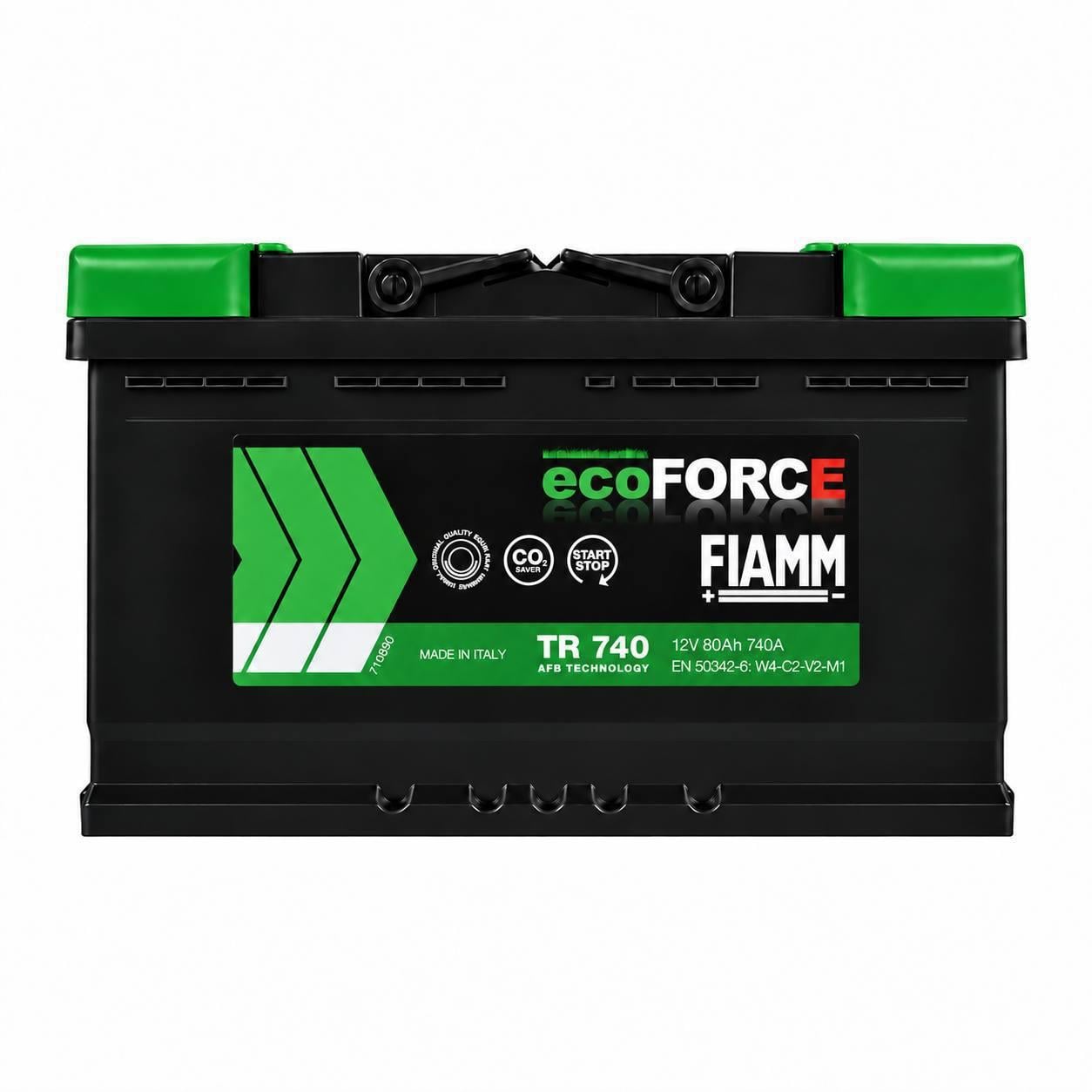 Аккумулятор автомобильный Fiamm AFB 80 Ah 740A R+ 12V (3203502350) Аккумулятор автомобильный Fiamm AFB 80 Ah 740A R+ 12V (3203502350)