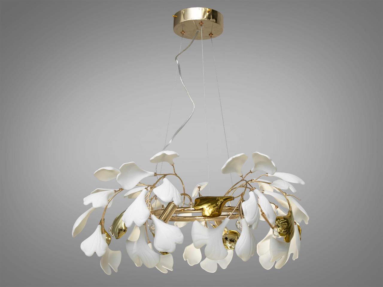 Люстра EcoLed Loft на 16 ламп 7162-6P GD Золотой Люстра EcoLed Loft на 16 ламп 7162-6P GD Золотой