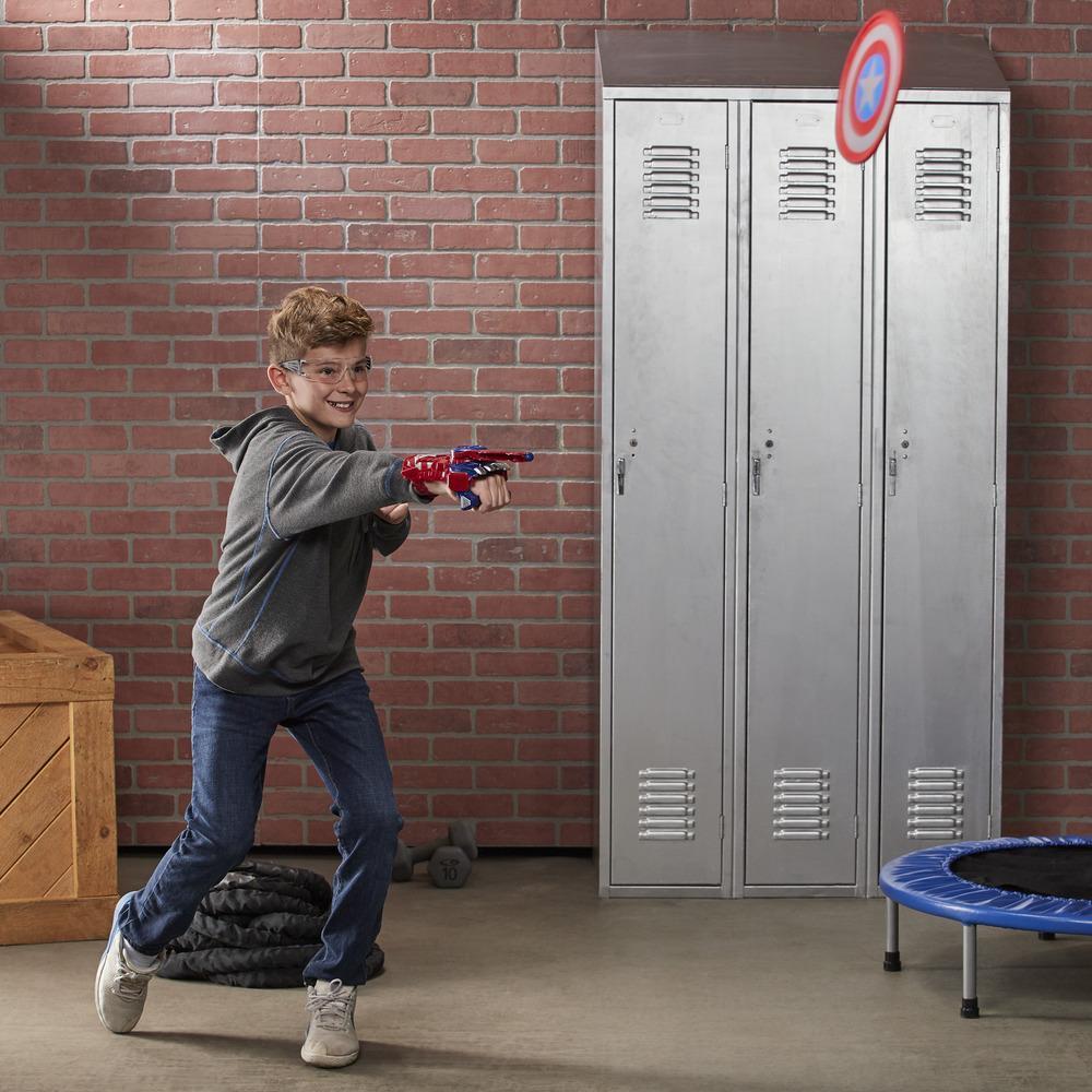 Дисковий бластер Nerf Marvel Captain America Shield Sling - фото 7
