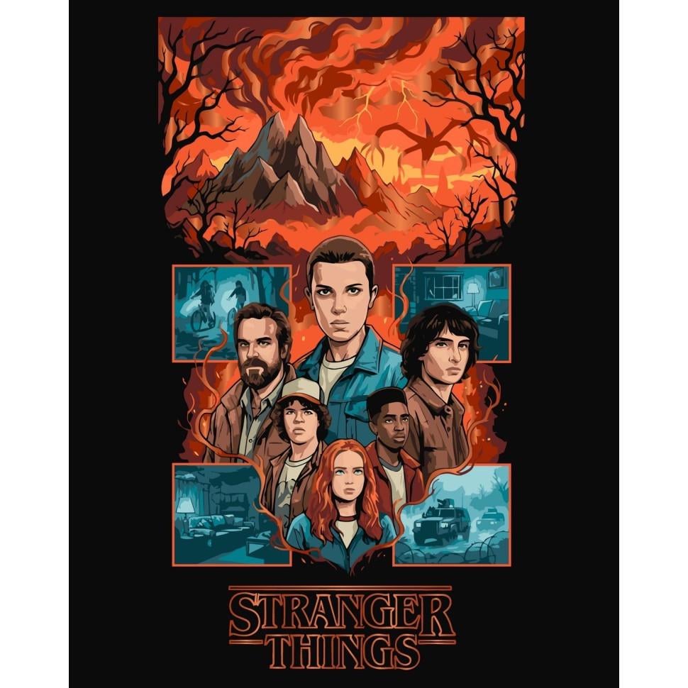 Картина по номерам Stranger 16143-AC Things Перед бурей 40х50 см (3074135432)