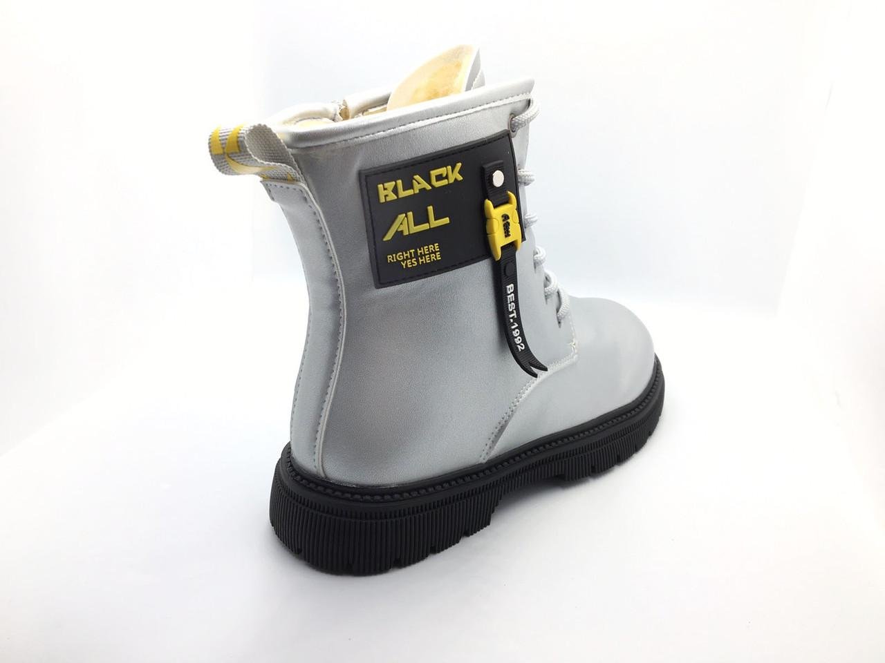 Черевики зимові для дівчаток Канарейка X8220-5/34 р. 34 Сріблястий - фото 5 Черевики зимові для дівчаток Канарейка X8220-5/34 р. 34 Сріблястий - фото 5