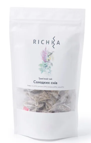 Трав'яний чай Richka Солодких снів пірамідки 100 шт. (34199087)