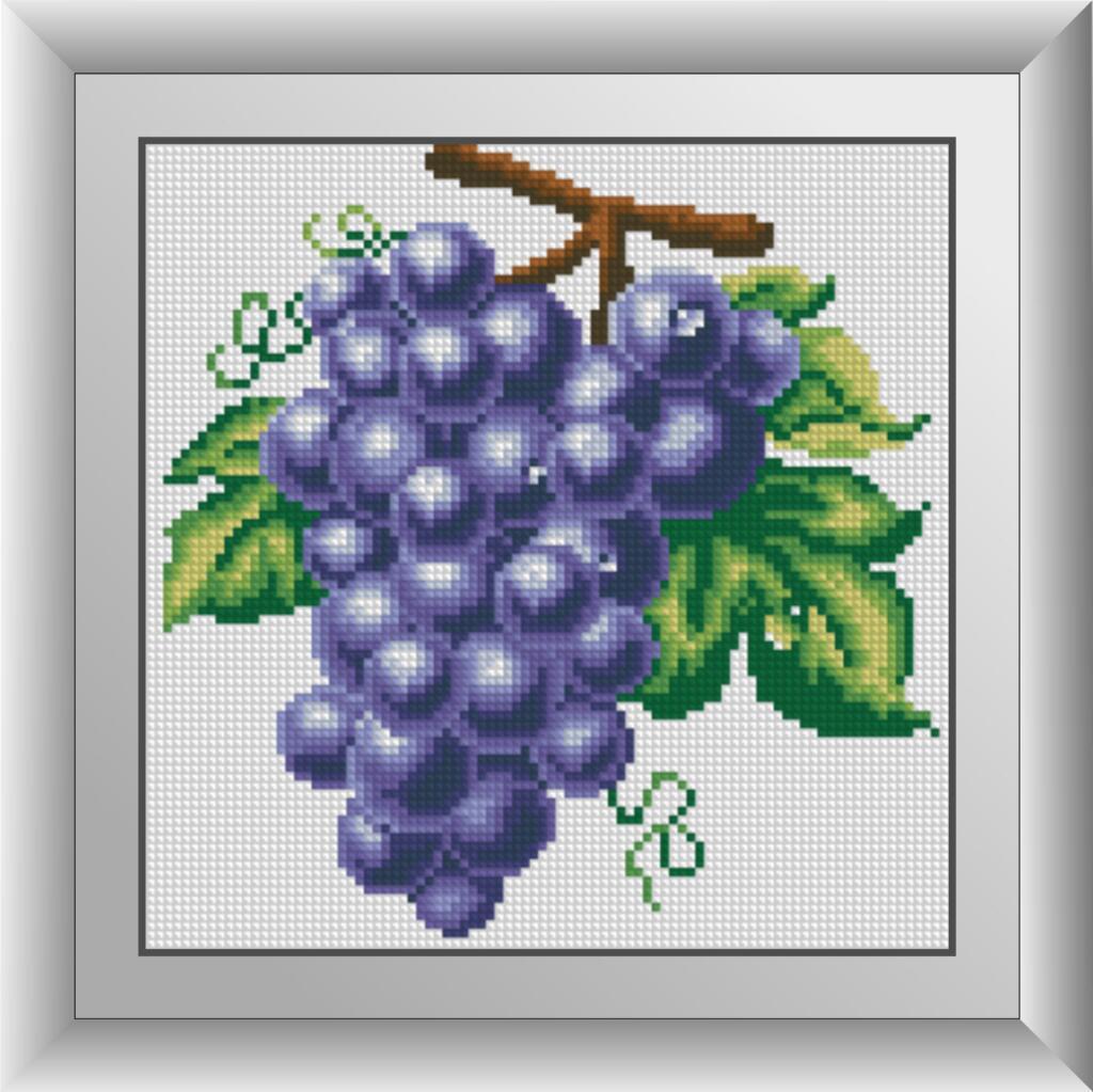 Алмазная мозаика Dream Art Виноград 23x23 см (DA.30266)