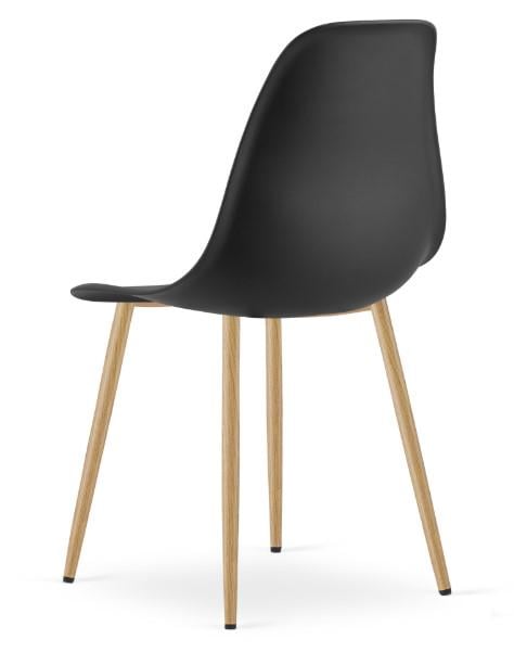 Комплект стол 80 см и стул WAT 2 шт. Черно-белый - фото 5 Комплект стол 80 см и стул WAT 2 шт. Черно-белый - фото 5