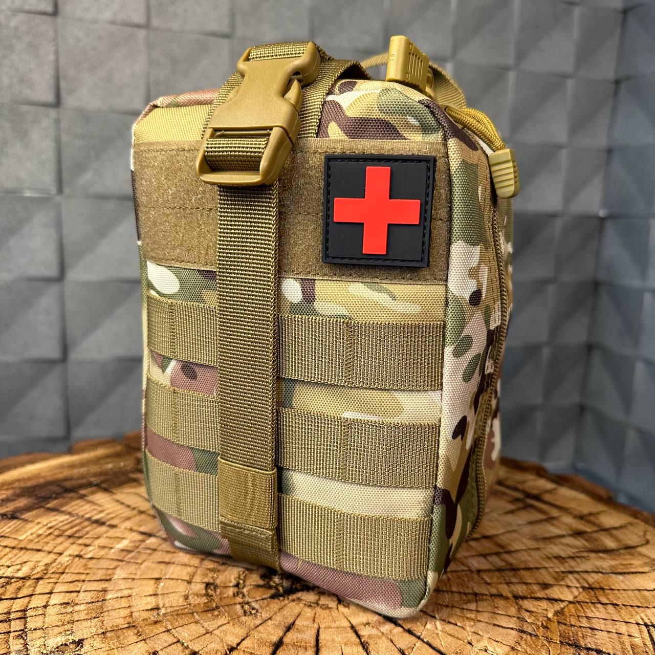 Подсумок для аптечки быстрого сброса стандарт НАТО Мультикам Подсумок для аптечки быстрого сброса стандарт НАТО Мультикам