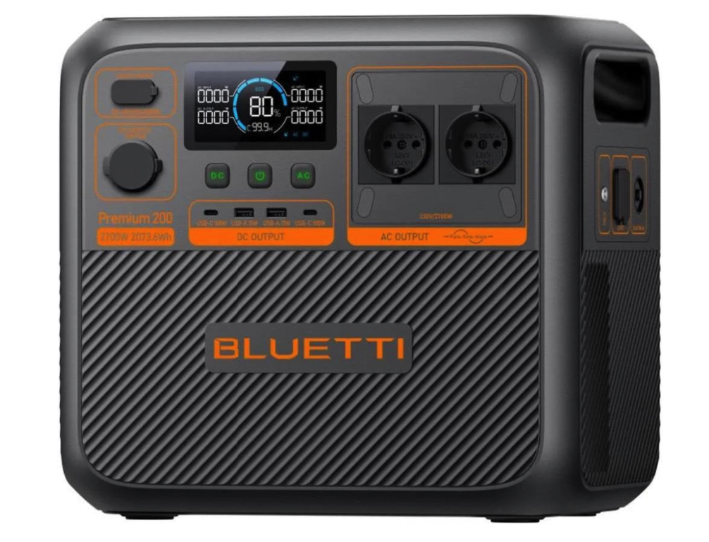 Зарядна станція BLUETTI Premium 200 V2 2700 Вт 2073 Вт/год LiFePO4