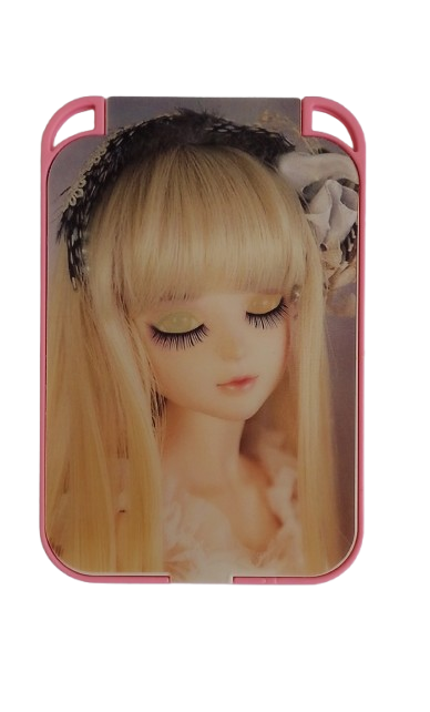 Дзеркало Х1-110 складне у пластиковій оправі 13х9 см Рожевий (1697А) Дзеркало Х1-110 складне у пластиковій оправі 13х9 см Рожевий (1697А)