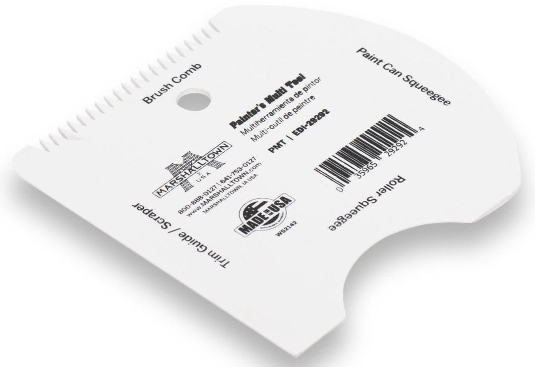 Багатофункціональний інструмент Marshalltown для роботи з поверхнями/фарбами для очистки валиків/пензлів