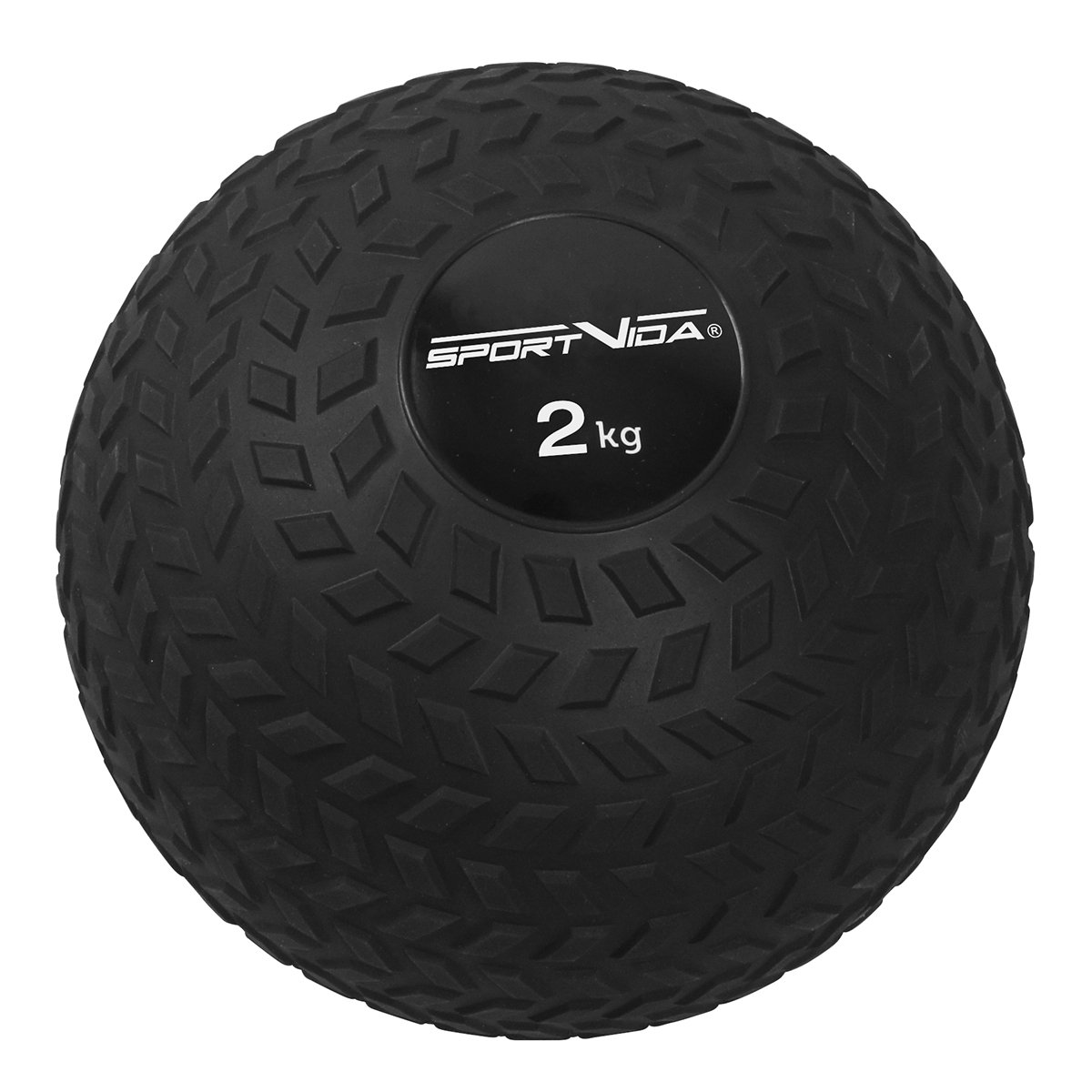 Слэмбол SportVida Slam Ball для кроссфита 2 кг Black (SV-HK0344)