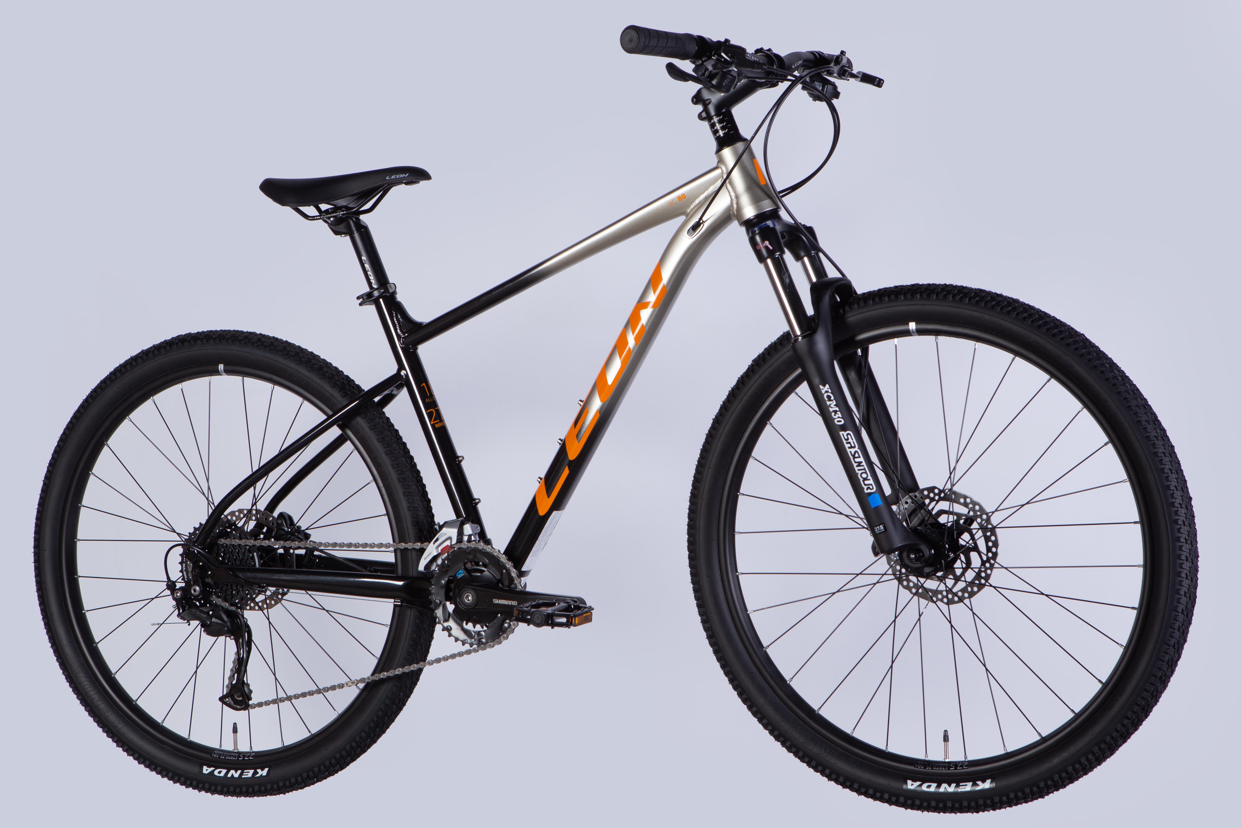 Велосипед Leon 2025 XC 80 HDD AL 27,5" рама 18" Серебристый с черным (OPS-LN-27,5-067) - фото 6 Велосипед Leon 2025 XC 80 HDD AL 27,5" рама 18" Серебристый с черным (OPS-LN-27,5-067) - фото 6