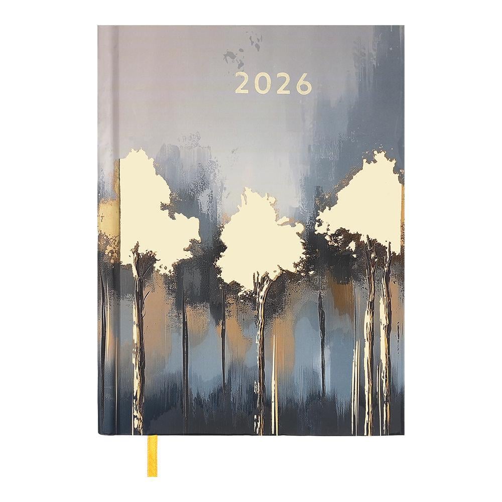 Дневник датированный 2026 Buromax Filling A5 336 стр. Золотой (BM.2162-23)