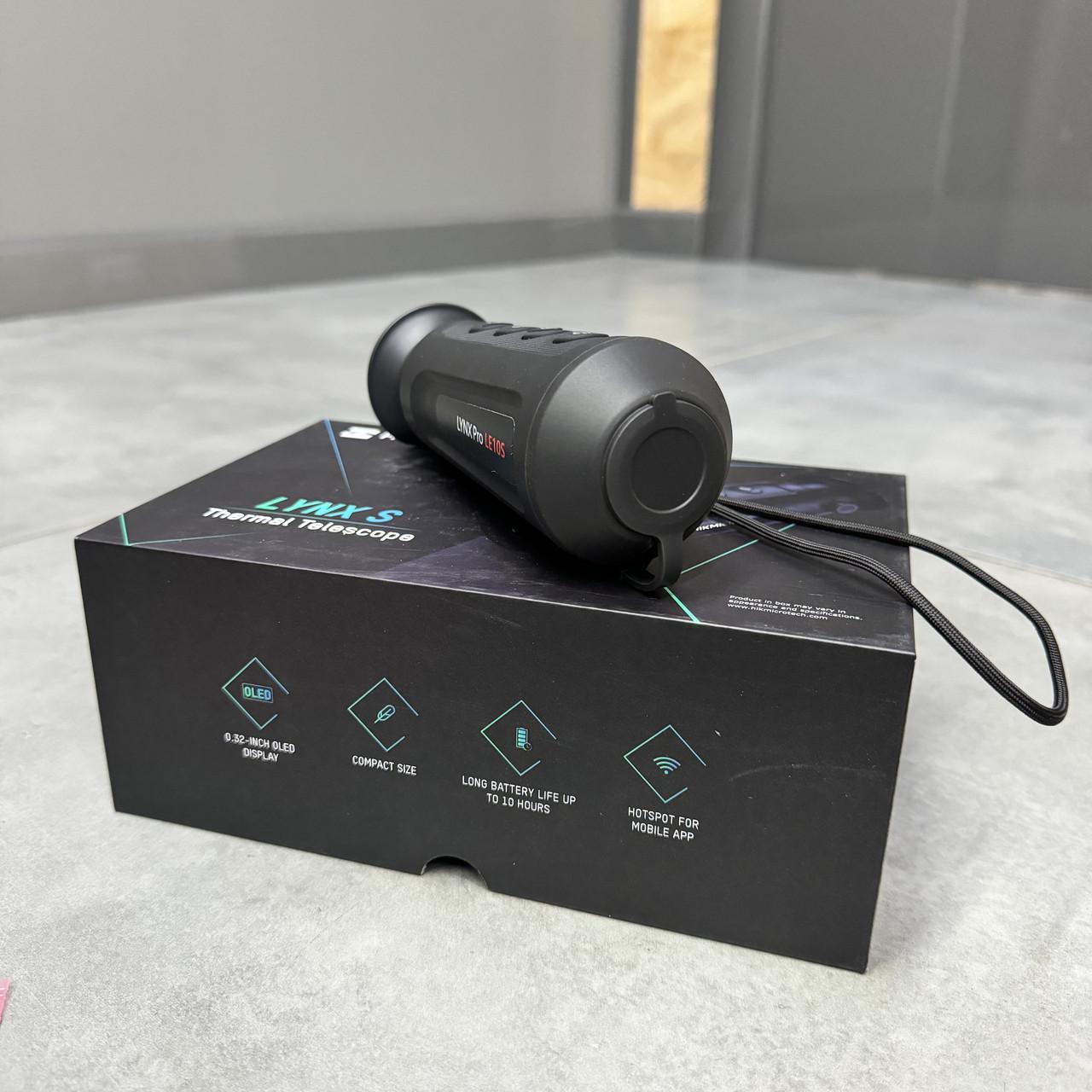 Тепловизор HikMicro Lynx LE10S 10 мм Wi-Fi стадиометрический дальномер видеозапись HM-TS02-15S1G/W-LE10S (245347) - фото 6