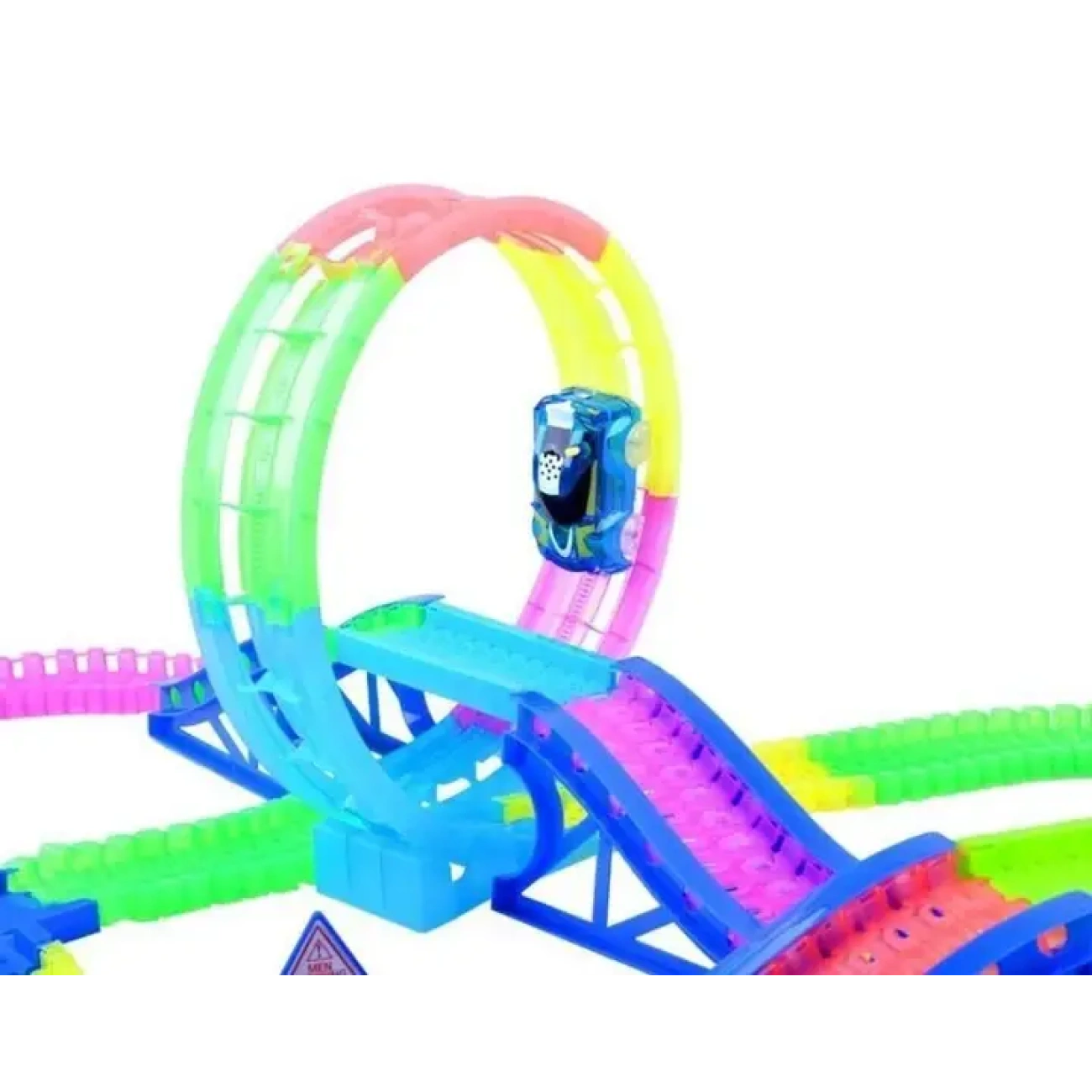 Автотрек гоночный 156 с трассой 475 см звуковыми и световыми эффектами 227 эл. (29198607) - фото 8 Автотрек гоночный 156 с трассой 475 см звуковыми и световыми эффектами 227 эл. (29198607) - фото 8