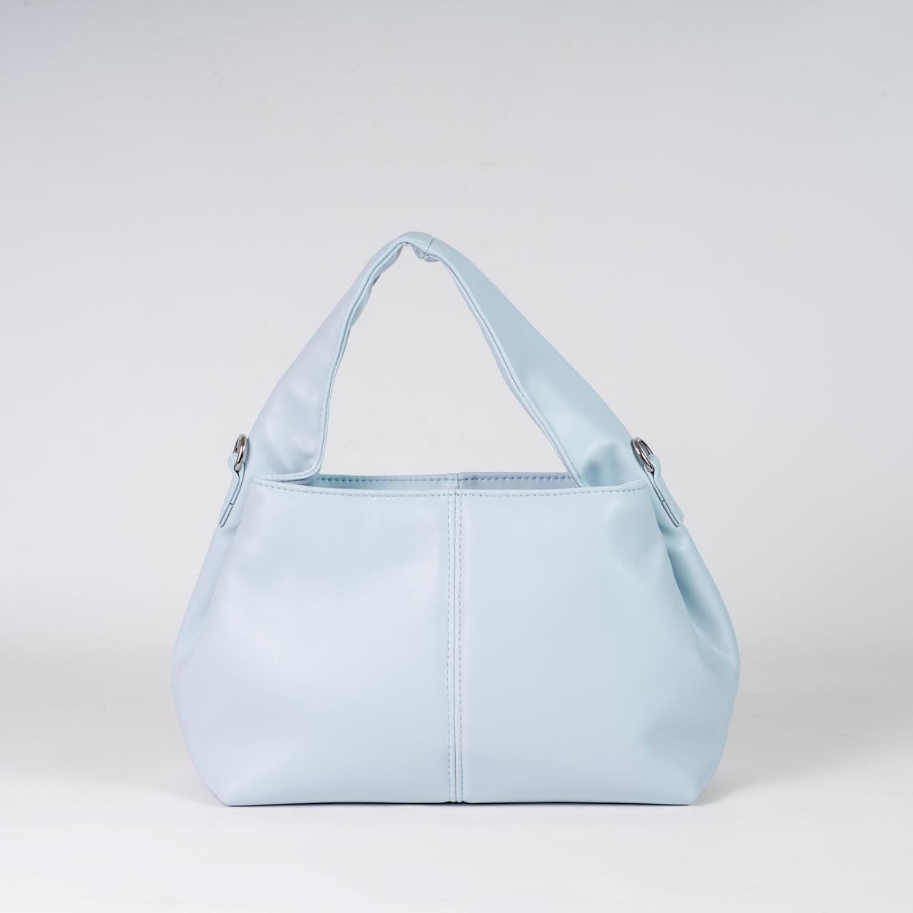 Сумка женская хобо с длинным ремешком KVITUCHA №52-24 Голубой