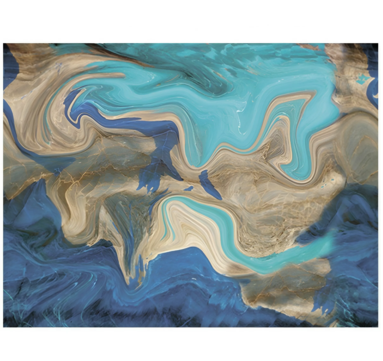 Плитка виниловая самоклеящаяся Sticker Wall 3600x2800x2 мм 6 рул. Голубой (3DPanda-1449)