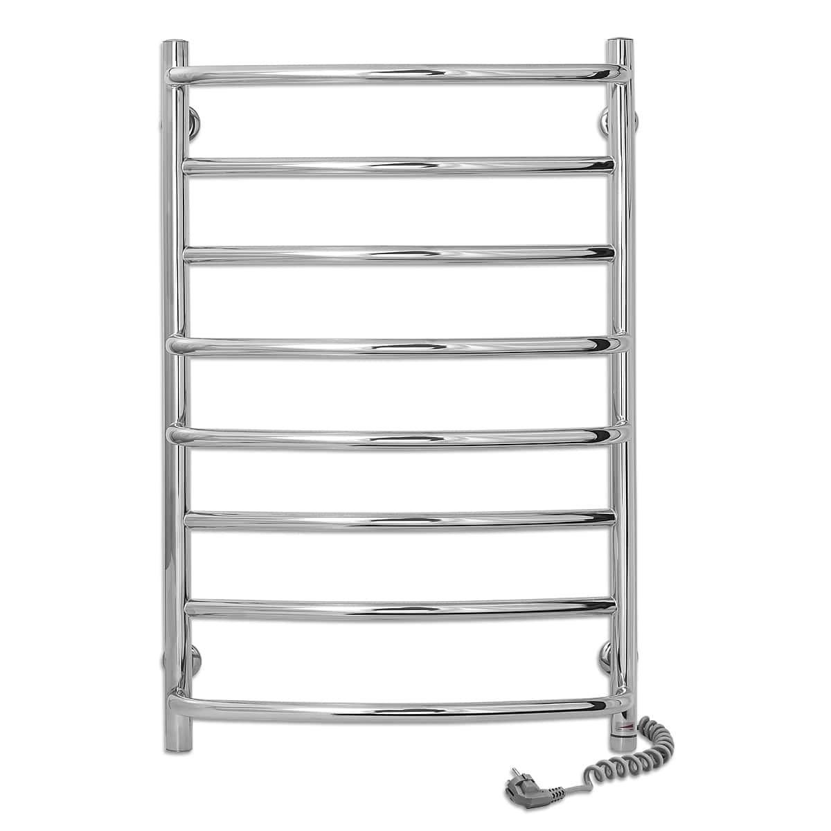 Полотенцесушитель электрический Laris Евромикс 500х800 мм стальной с правым подключением сенсорный S3 Хром (132-127-73207683)